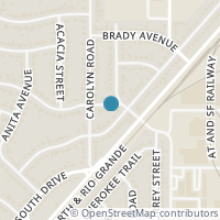 Map location of 3451 Suffolk Dr, Fort Worth TX 76109