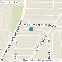 Map location of 5416 Grissom Dr, Arlington TX 76016