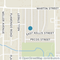 Map location of 4912 Hillside Avenue, Fort Worth, TX 76119