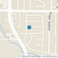 Map location of 1102 Royal Hill Lane, Arlington, TX 76014