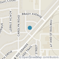 Map location of 4048 Winfield Avenue, Fort Worth, TX 76109