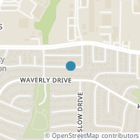 Map location of 1012 Pleasant Valley Lane, Arlington, TX 76015