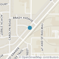 Map location of 4021 Winfield Ave, Fort Worth TX 76109