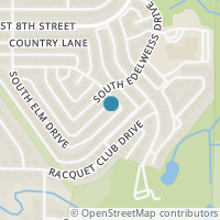 Map location of 3426 S Columbine Lane, Grand Prairie, TX 75052