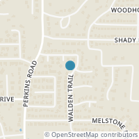 Map location of 3410 Walden Trl, Arlington TX 76016
