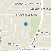 Map location of 3401 Quail Lane, Arlington, TX 76016