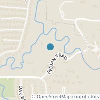 Map location of 3436 Indian Trail, Arlington, TX 76016