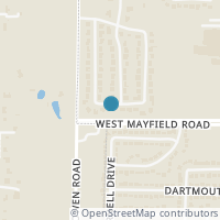 Map location of 2402 Leonard Court, Arlington, TX 76015