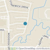 Map location of 4000 Fort Branch Drive, Arlington, TX 76016