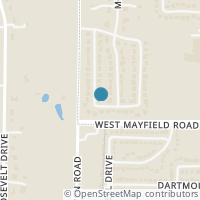 Map location of 3209 Avon Dr, Arlington TX 76015