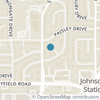 Map location of 3022 Glasgow Court, Arlington, TX 76015