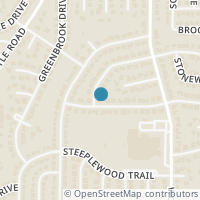 Map location of 4410 Three Oaks Dr, Arlington TX 76016