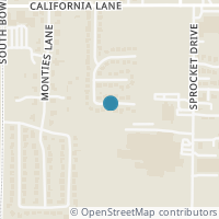 Map location of 2308 Blackhaw Court, Arlington, TX 76015