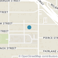 Map location of 4105 Howard Street, Fort Worth, TX 76119