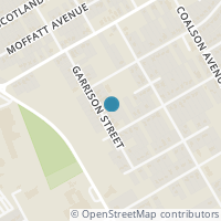 Map location of 4626 Garrison Avenue, Dallas, TX 75216