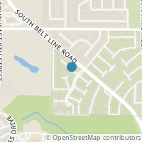 Map location of 35 W Mountain Creek Dr #7, Grand Prairie TX 75052