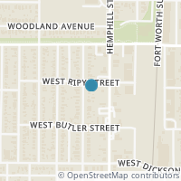 Map location of 3605 Travis Avenue, Fort Worth, TX 76110