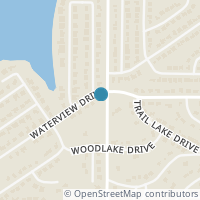 Map location of 6000 Waterview Drive, Arlington, TX 76016