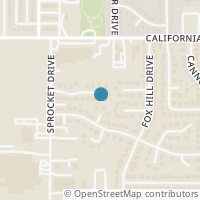 Map location of 2004 Chantilly Court, Arlington, TX 76015