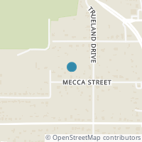 Map location of 3029 Mecca Street, Fort Worth, TX 76119