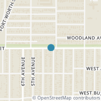 Map location of 3500 S Henderson Street, Fort Worth, TX 76110