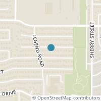 Map location of 2008 Avalon Lane, Arlington, TX 76014