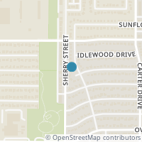 Map location of 2205 Wildbriar Drive, Arlington, TX 76014