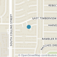 Map location of 1003 Terrebonne Ct, Arlington TX 76014