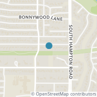 Map location of 2444 Southwood Dr, Dallas TX 75233
