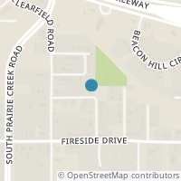 Map location of 9045 Kissell, Dallas, TX 75217