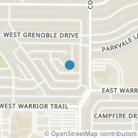Map location of 312 Navarro Lane, Grand Prairie, TX 75052