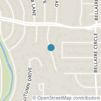 Map location of 3409 Bellaire Park Court, Fort Worth, TX 76109