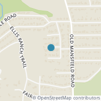 Map location of 2358 Faett Court, Fort Worth, TX 76119
