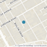 Map location of 4138 Ball Street, Dallas, TX 75216