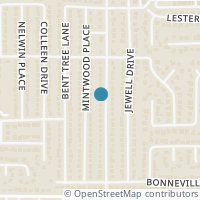 Map location of 2614 Hilldale Boulevard, Arlington, TX 76016