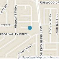 Map location of 5602 Smouldering Wood Court, Arlington, TX 76016