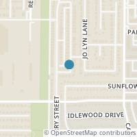 Map location of 2215 Summer Day Drive, Arlington, TX 76014