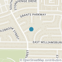 Map location of 406 Colgate Court, Arlington, TX 76014