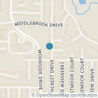 Map location of 2506 Southcrest Dr Ste 225, Arlington TX 76016