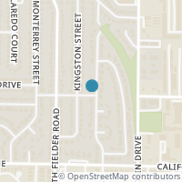 Map location of 2520 Ashbury Drive, Arlington, TX 76015