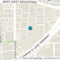 Map location of 3412 S Tyler Street, Dallas, TX 75224