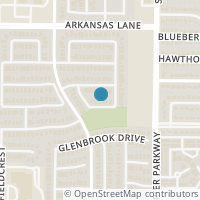 Map location of 920 Tanglebrook Drive, Grand Prairie, TX 75052