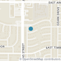 Map location of 903 Moorhead Court, Arlington, TX 76014