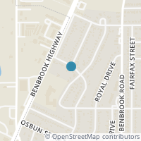 Map location of 4824 Lyndon Dr, Fort Worth TX 76116