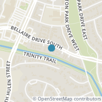 Map location of 4401 Bellaire Dr S #227S, Fort Worth TX 76109