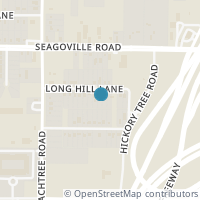 Map location of 11504 Long Hill Lane, Balch Springs, TX 75180