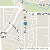 Map location of 3810 Sam Circle, Dallas, TX 75233