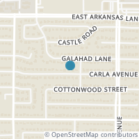 Map location of 1715 Carla Avenue, Arlington, TX 76014