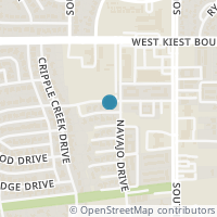 Map location of 1210 Nokomis Avenue, Dallas, TX 75224