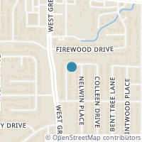 Map location of 2503 Mardell Drive, Arlington, TX 76016